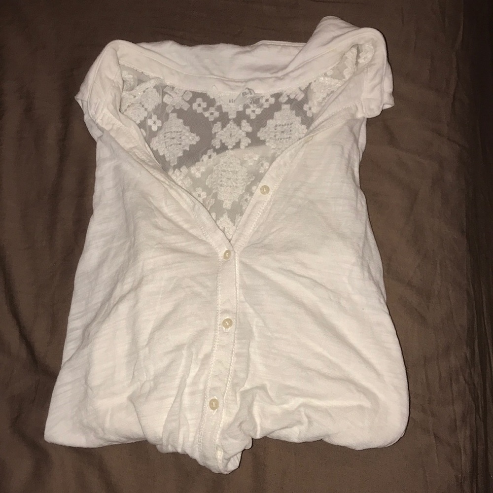 Aeropostale Front Tie Tanktop